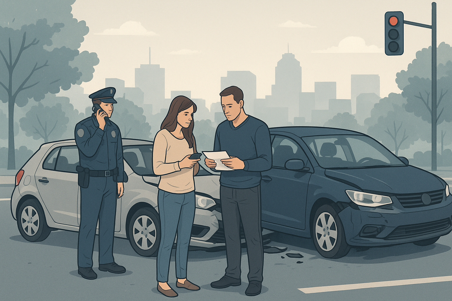 What to do after a car accident in Dayton