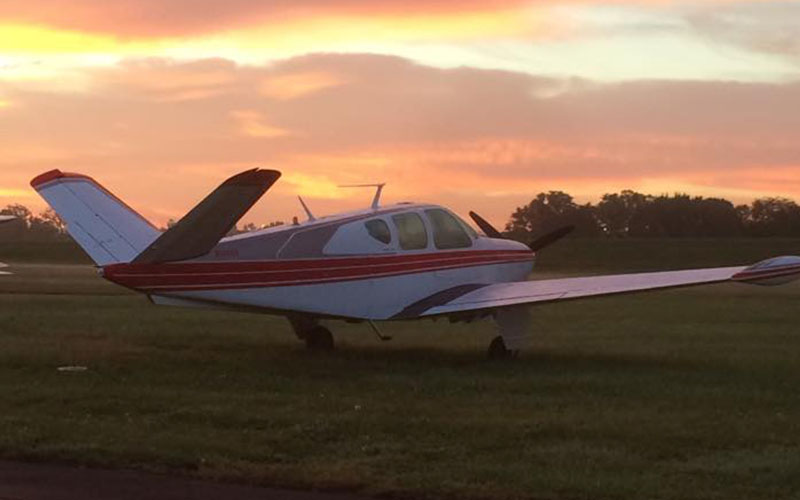 Moraine Airpark and nearby neighborhoods in Moraine, Ohio