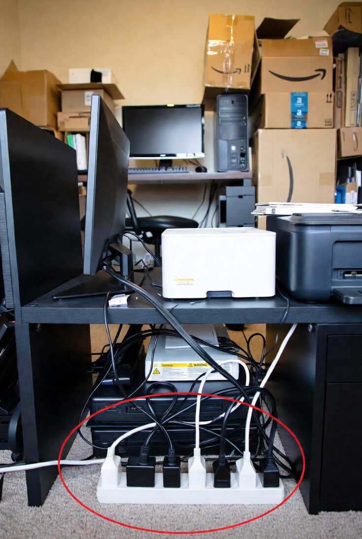 Overloaded security strip