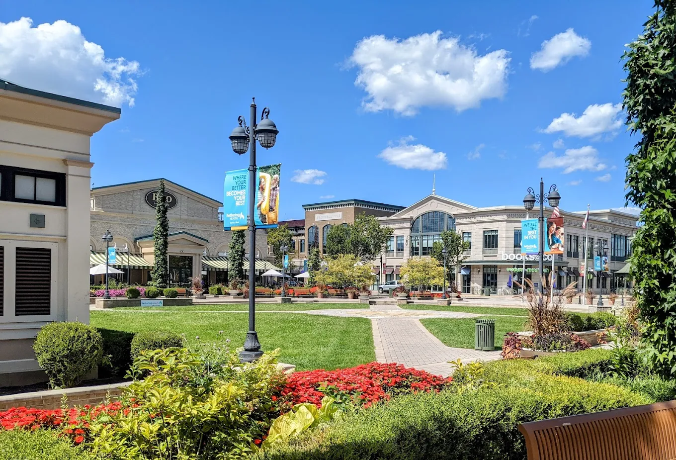 The Greene in Greene County near Montgomery County Ohio