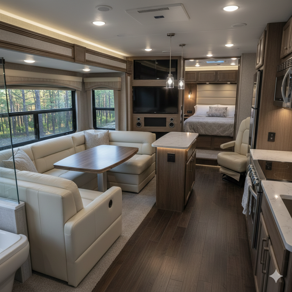 Ohio RV Insurance - Luxury Interior