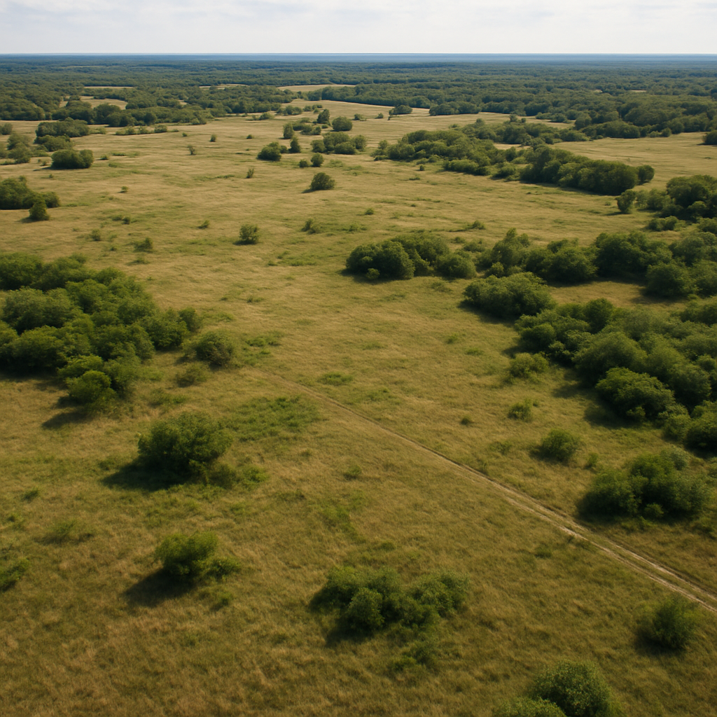 Vacant Land - Aerial view of insure vacant land